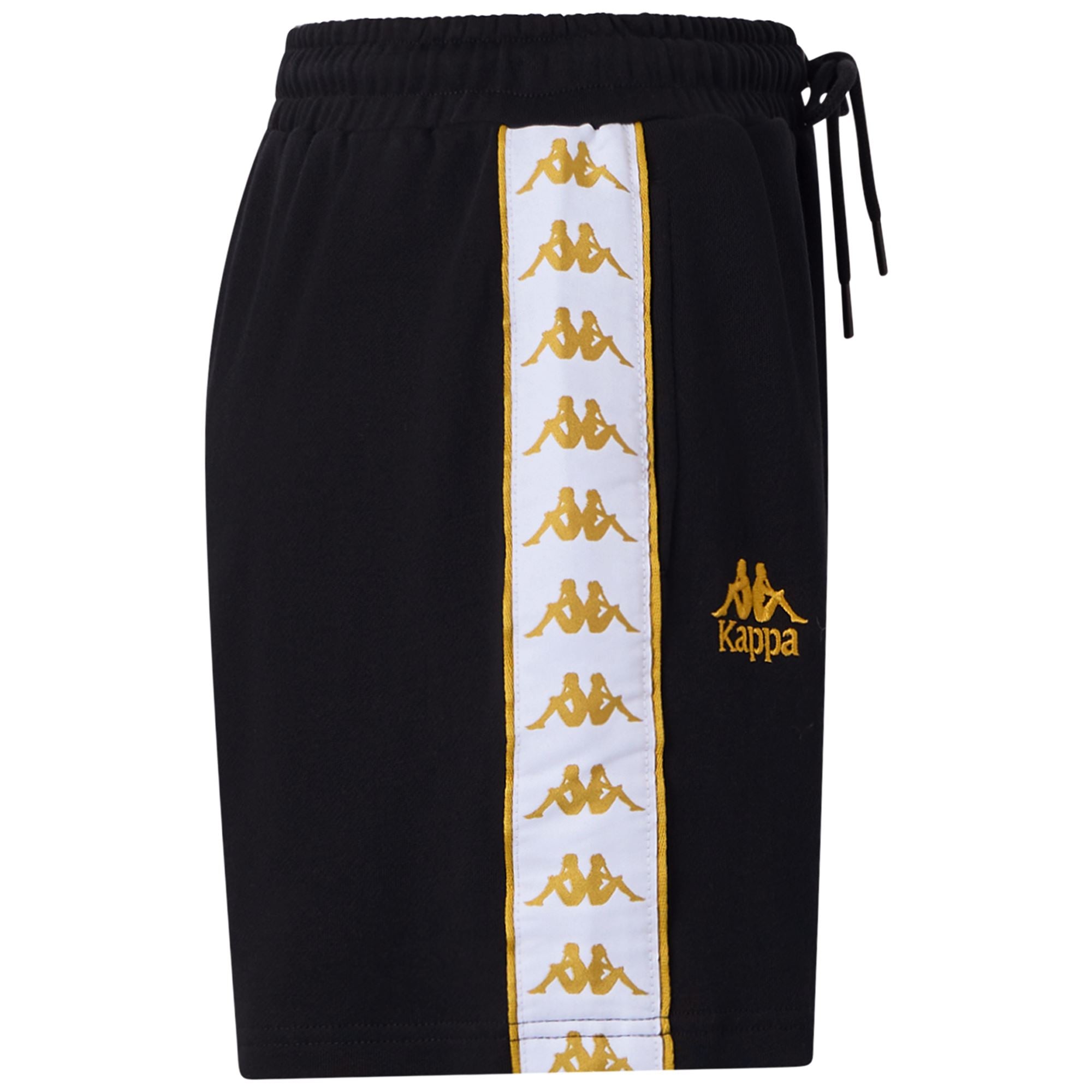 222 BANDA IVISSA - Shorts - Sport Shorts - Woman - BLACK-YELLOW GOLD RICH-WHITE - Image 2