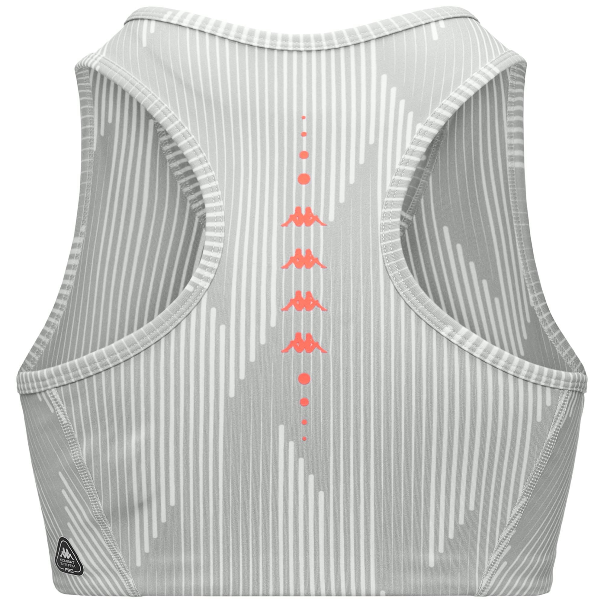 KOMBAT GACIN - Active Jerseys - Top - Woman - GREY ASH-WHITE - Image 4