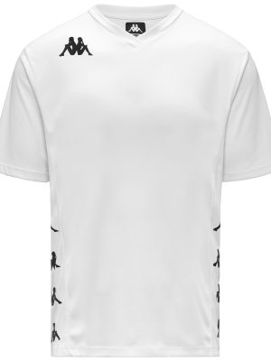 KAPPA4FOOTBALL  DASTOLO - Active Jerseys - Shirt - Man - WHITE