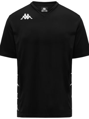 KAPPA4FOOTBALL  DASTOLO - Active Jerseys - Shirt - Man - BLACK