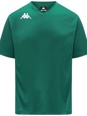 KAPPA4FOOTBALL  DASTOLO - Active Jerseys - Shirt - Man - GREEN