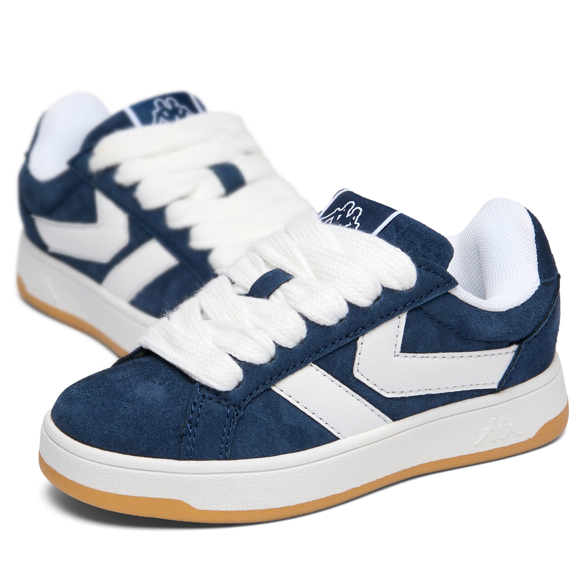 LOGO MARLON KID - Sneakers - Low Cut - Kid unisex - BLUE MARINE-WHITE - Image 4