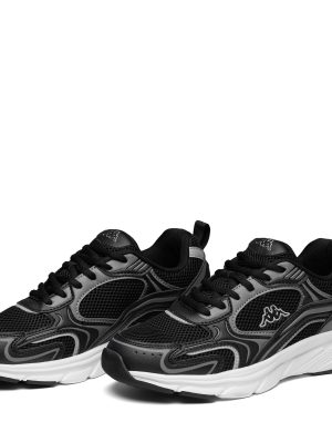 LOGO MYGIDO KID - Sneakers - Low Cut - Kid unisex - BLACK-GREY