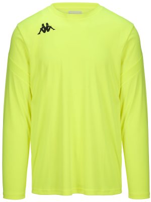 KAPPA4FOOTBALL DOVOL - Active Jerseys - Shirt - Man - NEON YELLOW