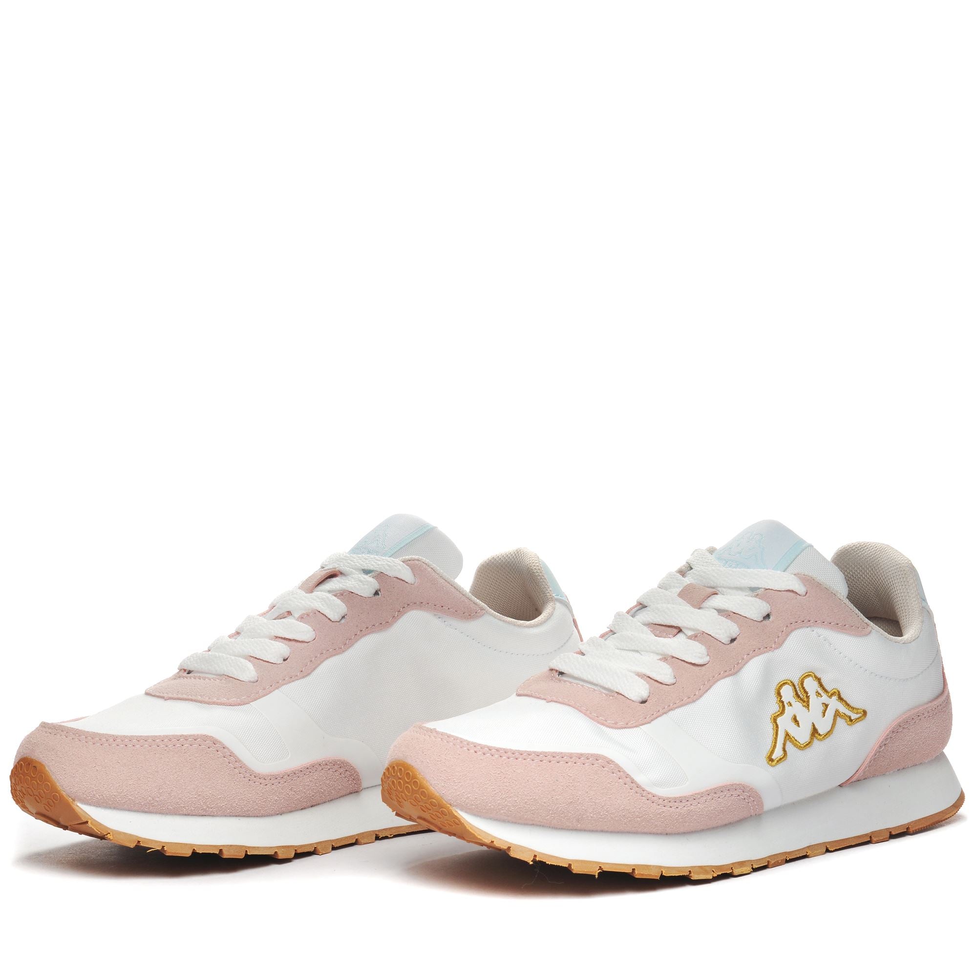 LOGO AYMAR - Sneakers - Low Cut - Unisex - WHITE-PINK-LILAC