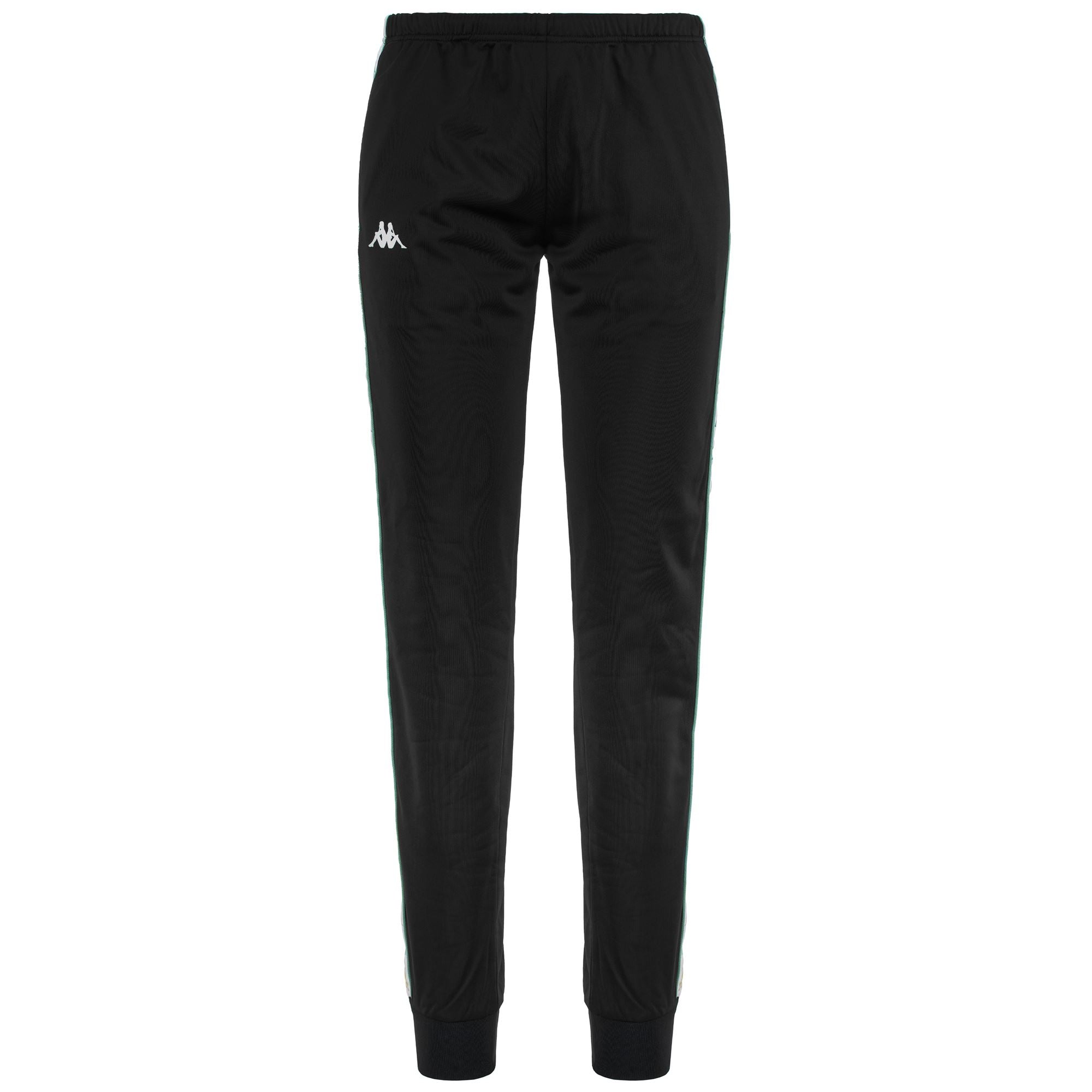 222 BANDA WRASTORIAI SLIM - Pants - Sport Trousers - Woman - BLACK-WHITE-GREEN DUSTY