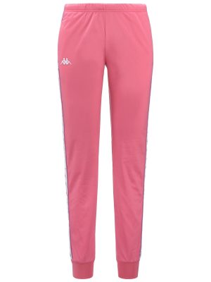222 BANDA WRASTORIAI SLIM - Pants - Sport Trousers - Woman - PINK MD-WHITE-VIOLET LILLA
