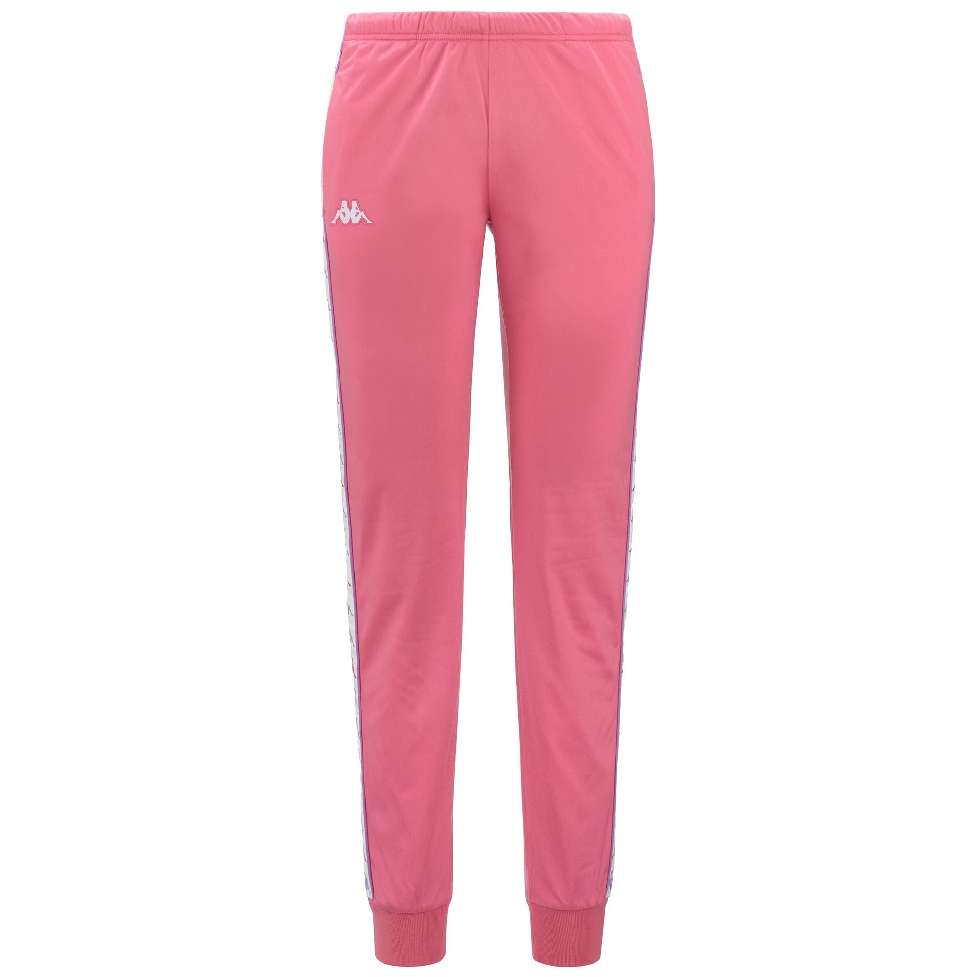 222 BANDA WRASTORIAI SLIM - Pants - Sport Trousers - Woman - PINK MD-WHITE-VIOLET LILLA