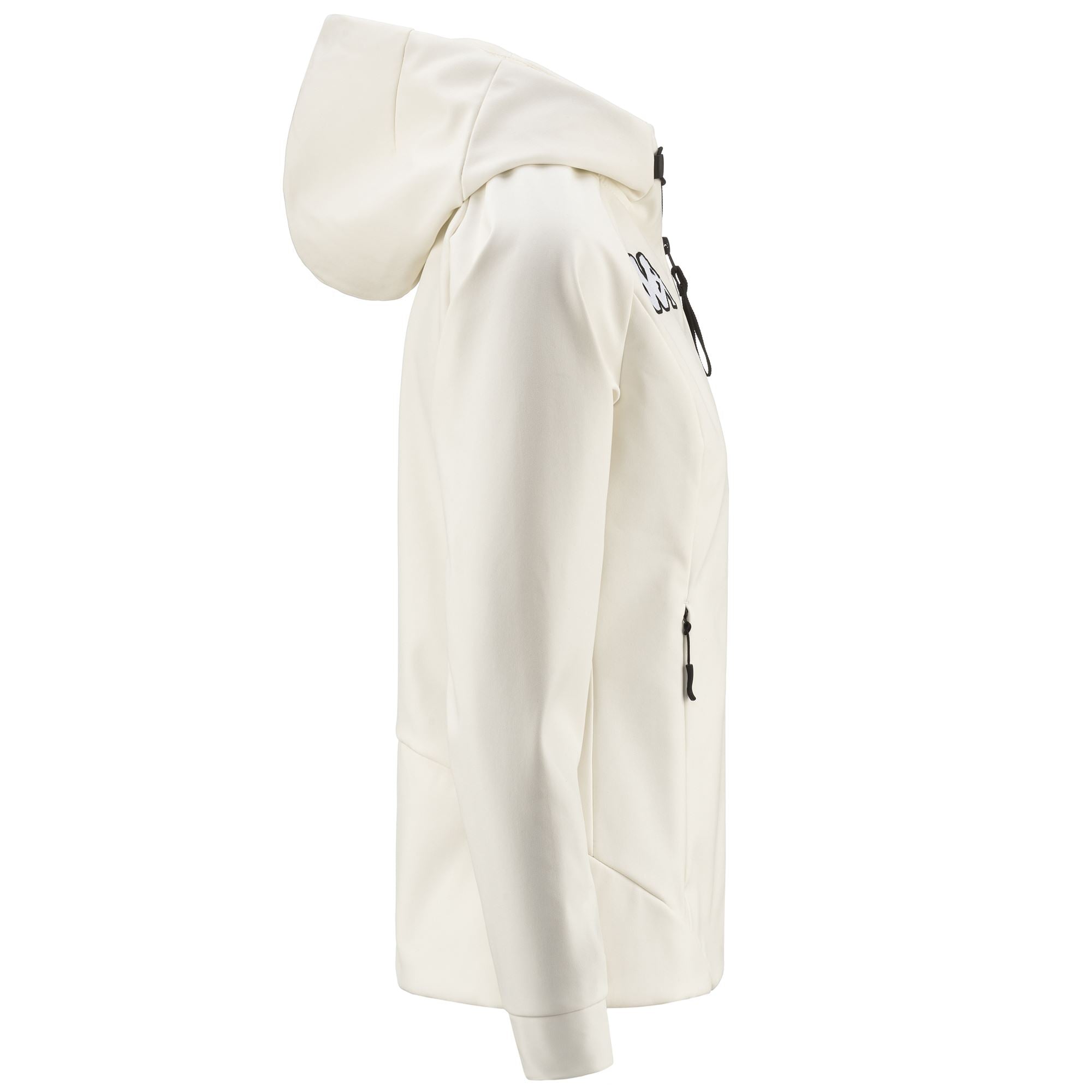 6CENTO 688J - Fleece - Jacket - Woman - WHITE MILK-BLACK - Image 2