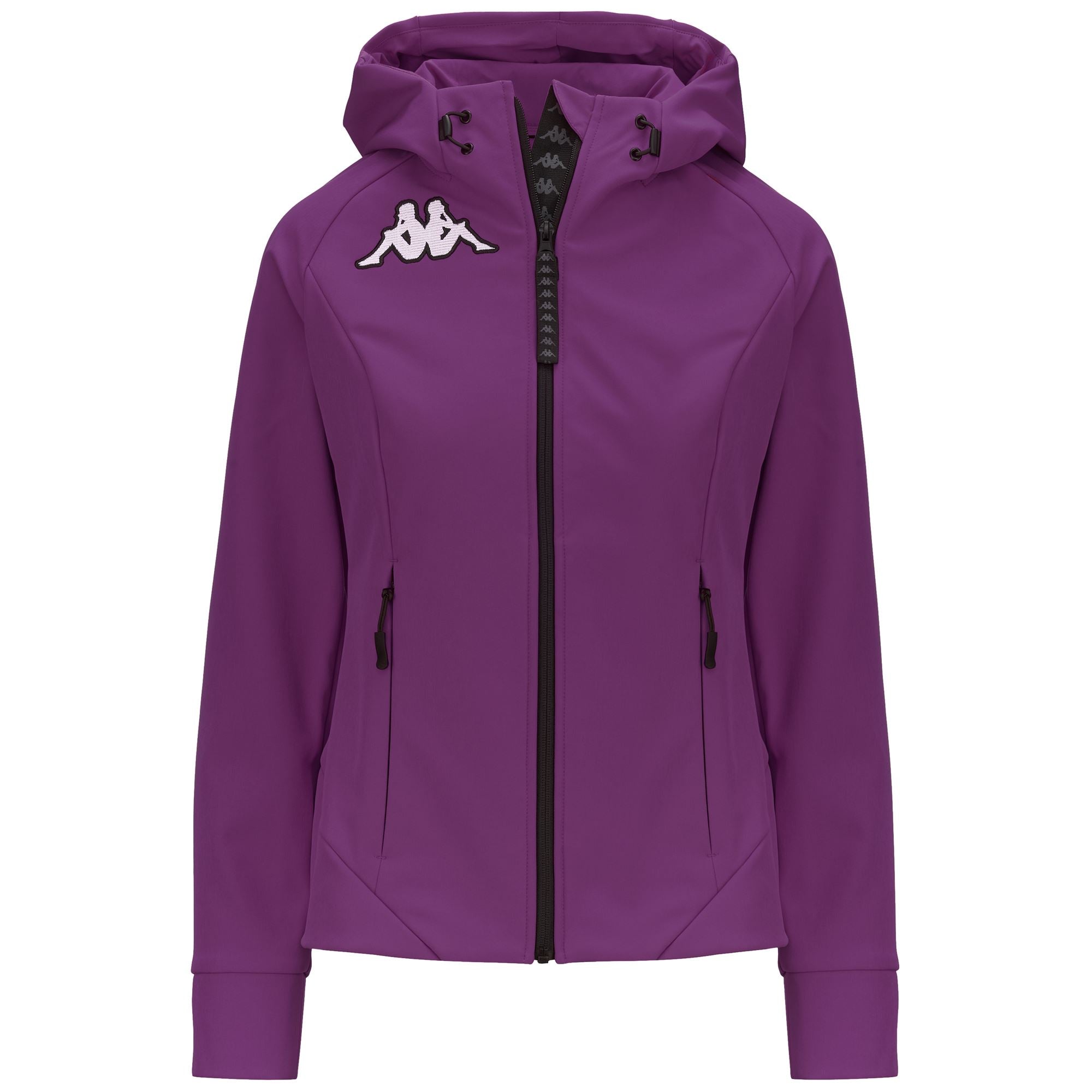 6CENTO 688J - Fleece - Jacket - Woman - VIOLET PURPLE SUNSET-BLACK