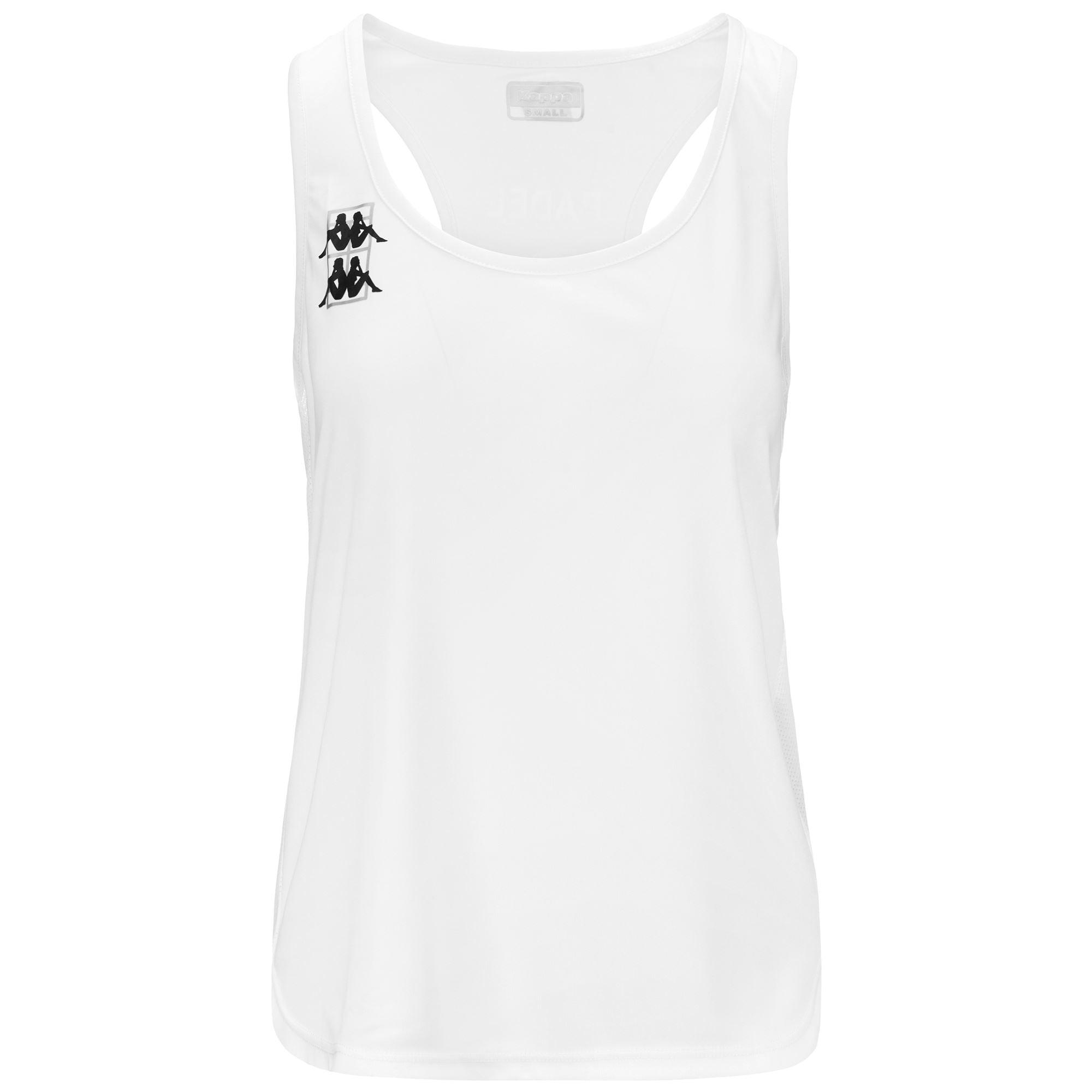 KOMBAT PADEL DITA - Active Jerseys - Shirt - Woman - WHITE-WHITE ICE