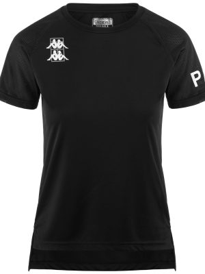 KOMBAT PADEL DEST - Active Jerseys - Shirt - Woman - BLACK
