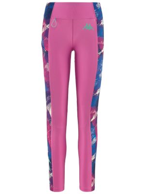 KOMBAT ENEARI - Pants - Sport Trousers - Woman - NEON PINK-VIOLET SAPPHIRE-BLUE DRESDEN-GREY WHITECAP-PINK-BLUE