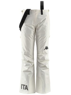 6CENTO 665 ITA - Pants - Sport Trousers - Woman - WHITE COCONUT