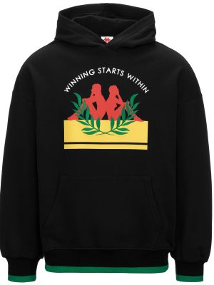 HERITAGE LUPO - Fleece - Jumper - Man - BLACK-GREEN FERN