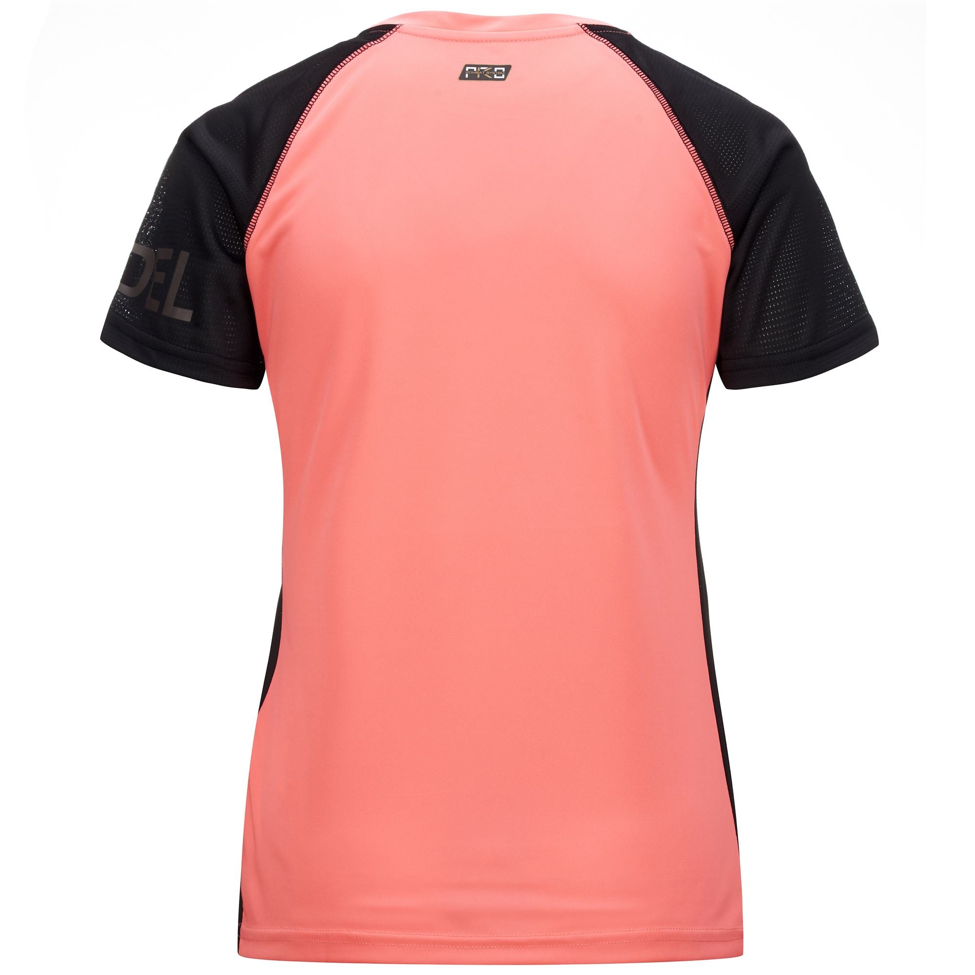 KOMBAT PADEL EDESTIS - Active Jerseys - Shirt - Woman - BLACK-RED SUGAR CORAL - Image 3