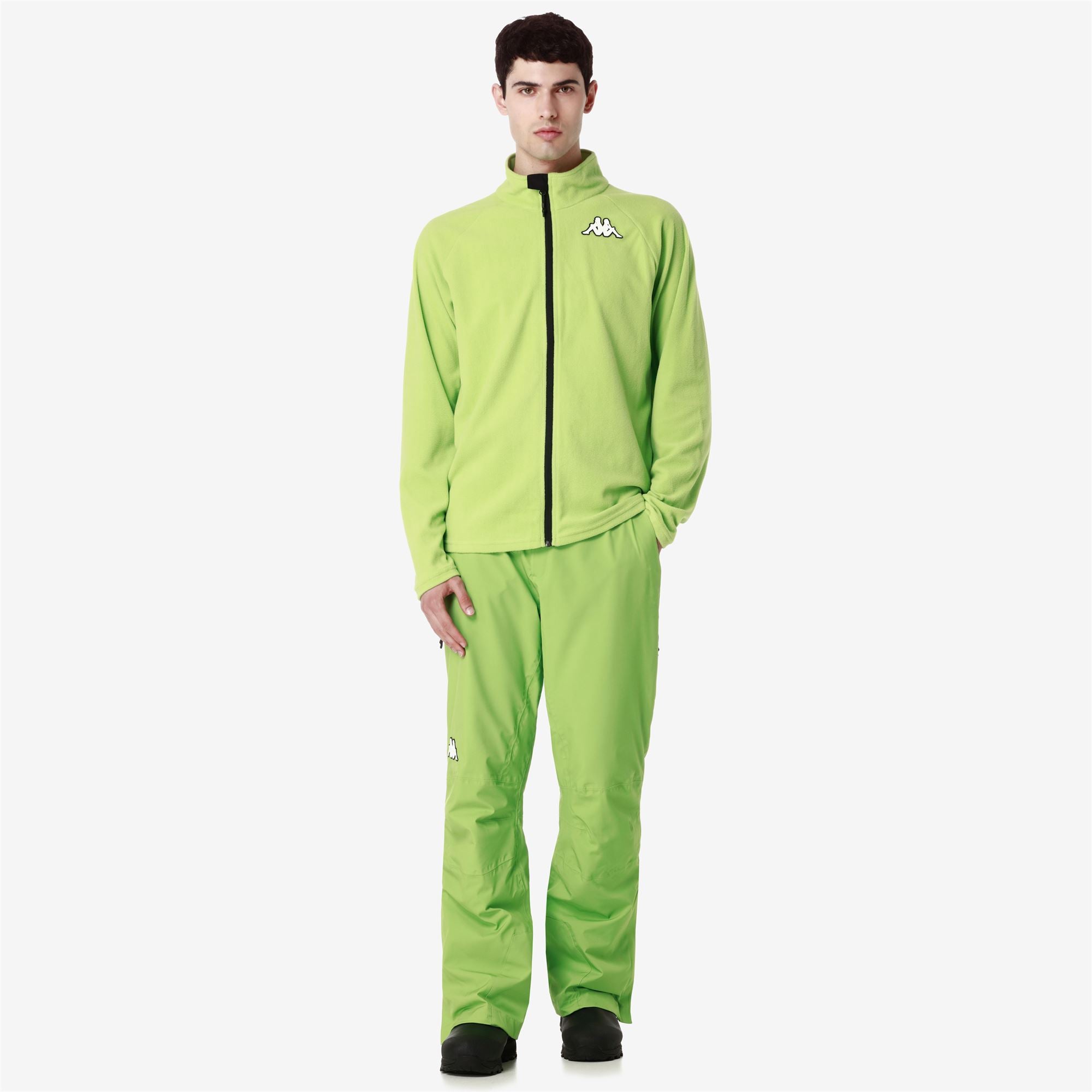 8CENTO 818FZ - Fleece - Jacket - Unisex - GREEN GLOWING - Image 7