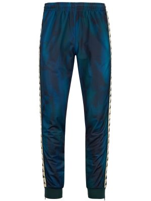 222 BANDA  RASTORIA 2 GRAPHIK SLIM - Pants - Sport Trousers - Man - GRAPHIK GREEN DK-GREEN PINE-BLACK LOCHNESS