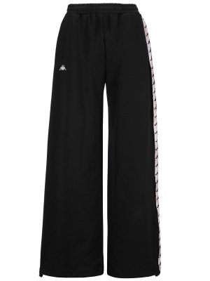 222 BANDA  PETUNIAGT - Pants - Sport Trousers - Woman - BLACK-WHITE MILK-GREY WARM