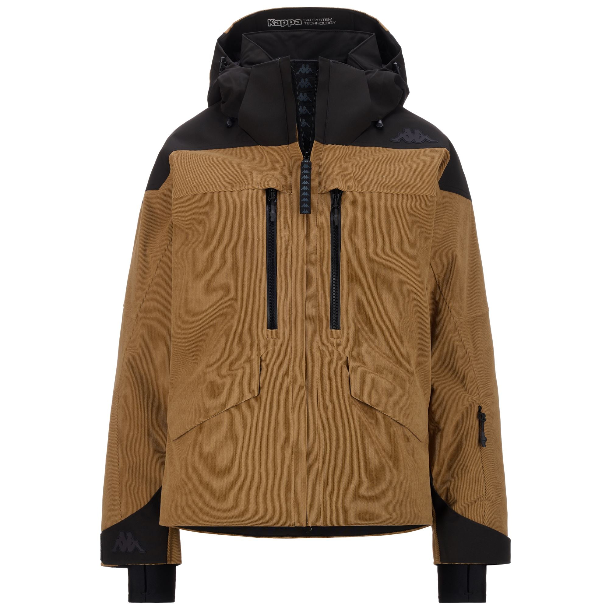 6CENTO 604V - Jackets - Short - Woman - BROWN BONE-BLACK