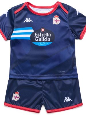 KOMBAT BABY KIT DEPORTIVO - SETS - Shorts / T-Shirt - Kid unisex - BLUE MARINE-RED DK-SPONSOR