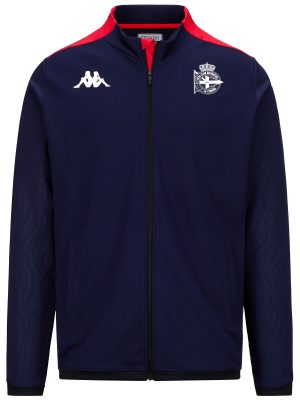 ARUN PRO 8 DEPORTIVO - Fleece - Jacket - Man - BLUE MARINE-RED DK