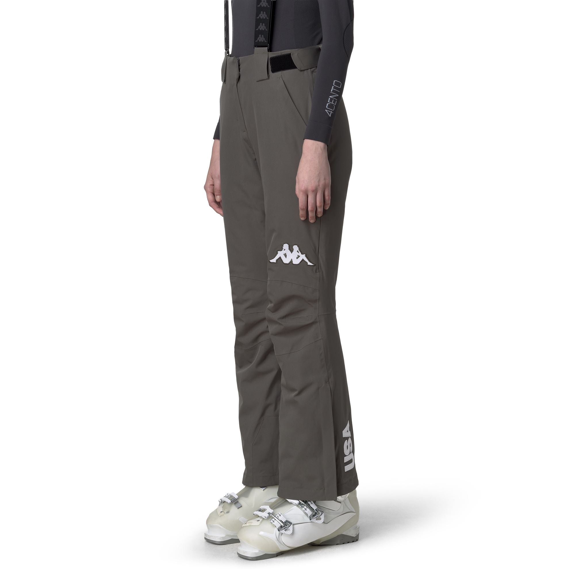 8CENTO 834 US - Pants - Sport Trousers - Woman - GREEN ACADEMIA - Image 4