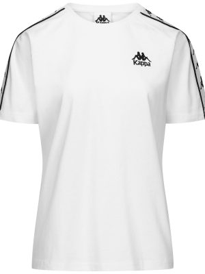 222 BANDA     ADI - T-ShirtsTop - T-Shirt - Woman - WHITE-BLACK