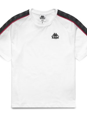 222 BANDA     ADI - T-ShirtsTop - T-Shirt - Woman - WHITE-BLACK-RED RACING