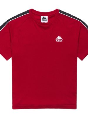 222 BANDA     ADI - T-ShirtsTop - T-Shirt - Woman - RED RACING-BLACK-WHITE