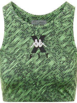 KOMBAT WKT ERRANI 2 - Active Jerseys - Top - Woman - GREEN PARADISE-BLACK