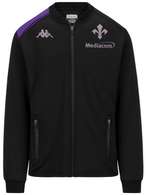 ATRISO FIORENTINA - Fleece - Jacket - Man - BLACK-VIOLET INDIGO