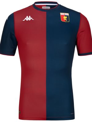 KOMBAT PRO 2025 GENOA - Active Jerseys - Shirt - Man - RED DK DAHLIA-BLUE DK