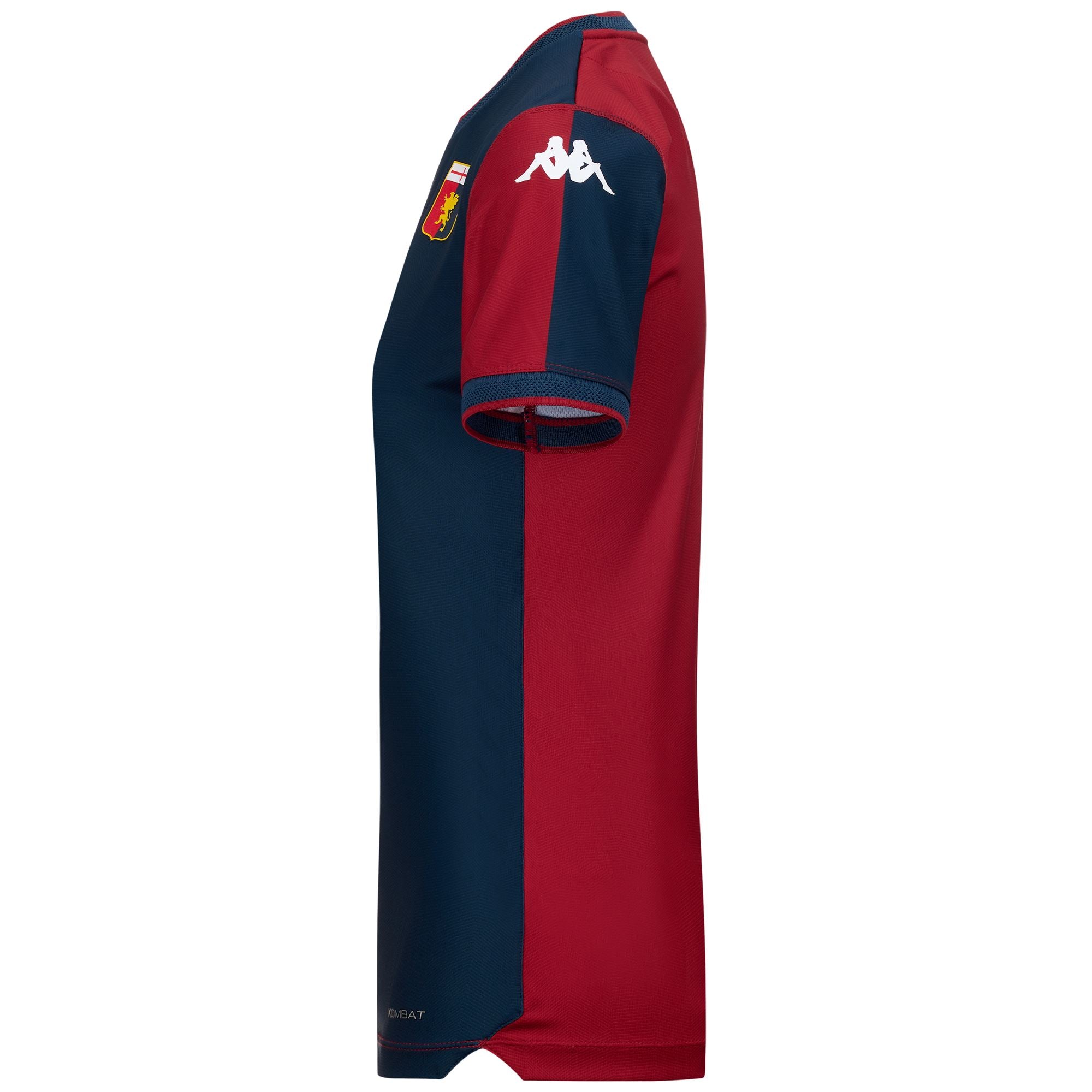 KOMBAT LADY PRO 2025 GENOA - Active Jerseys - Shirt - Woman - RED DK DAHLIA-BLUE DK - Image 4