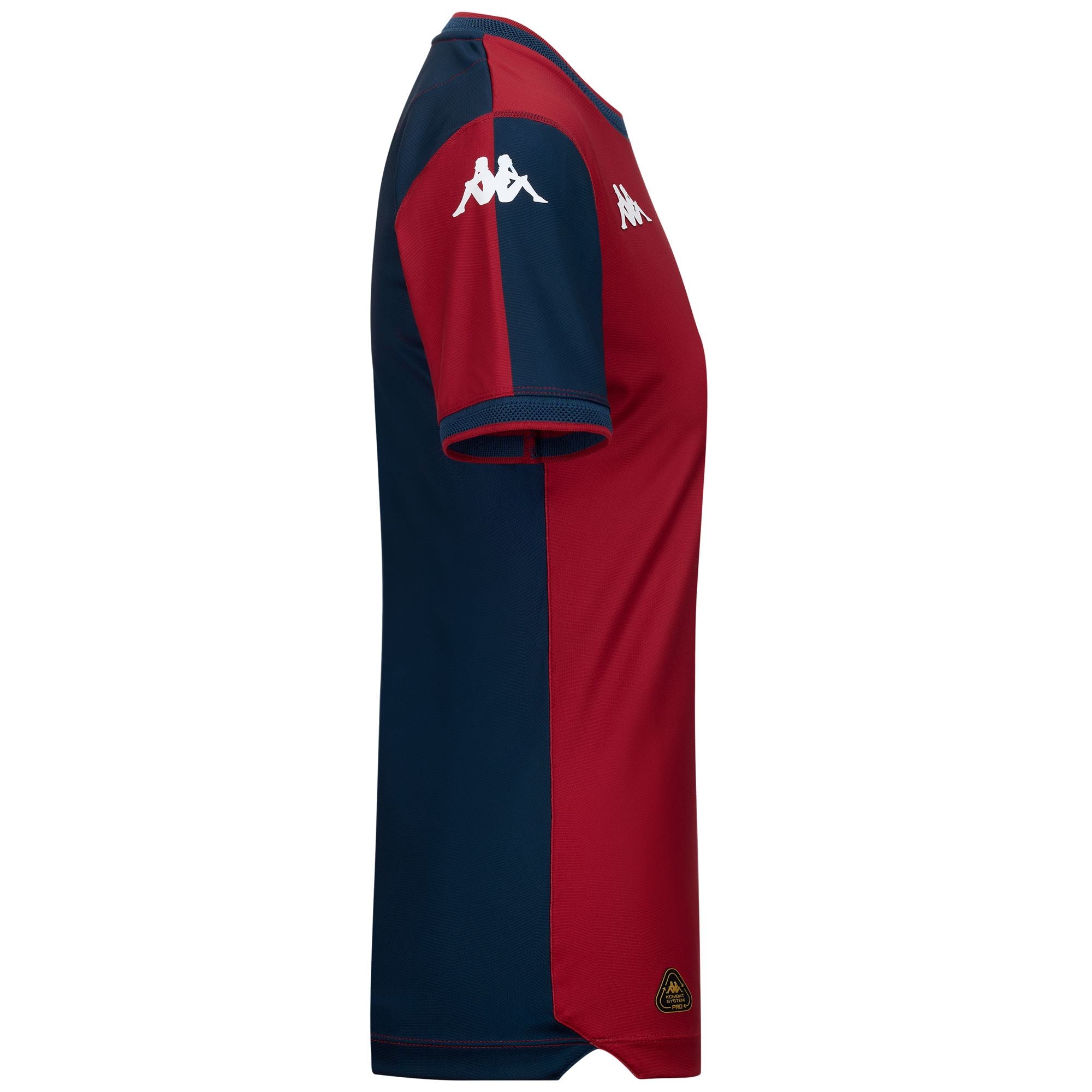 KOMBAT LADY PRO 2025 GENOA - Active Jerseys - Shirt - Woman - RED DK DAHLIA-BLUE DK - Image 2