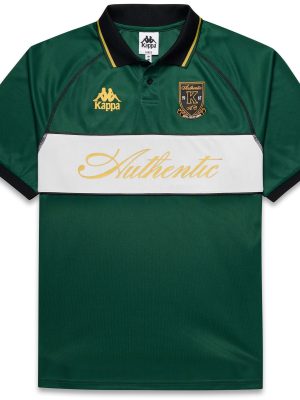 AUTHENTIC NORTON - Active Jerseys - Polo Shirt - Man - GREEN EDEN-WHITE