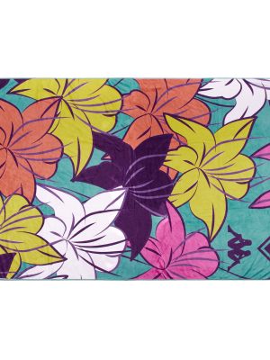 SUPPORTER AWESEO FIORENTINA - Towels - Towel - Unisex - GREEN BEACH GLASS-YELLOW DANDELION-WHITE