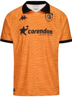 KOMBAT 2025 HULL CITY - Active Jerseys - Shirt - Man - ORANGE LT-BLACK