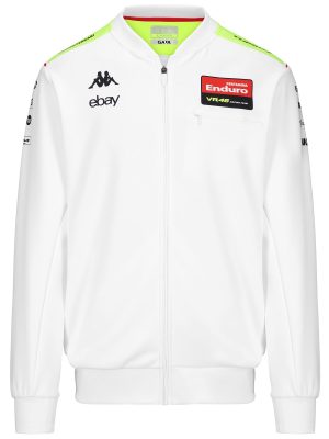 ATRISOM MISANO VR46 - Fleece - Jacket - Man - BLACK-NEON YELLOW-RED FLAME