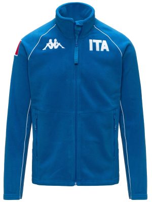 6CENTO 687P ITA - Fleece - Jacket - Man - BLUE BRILLIANT