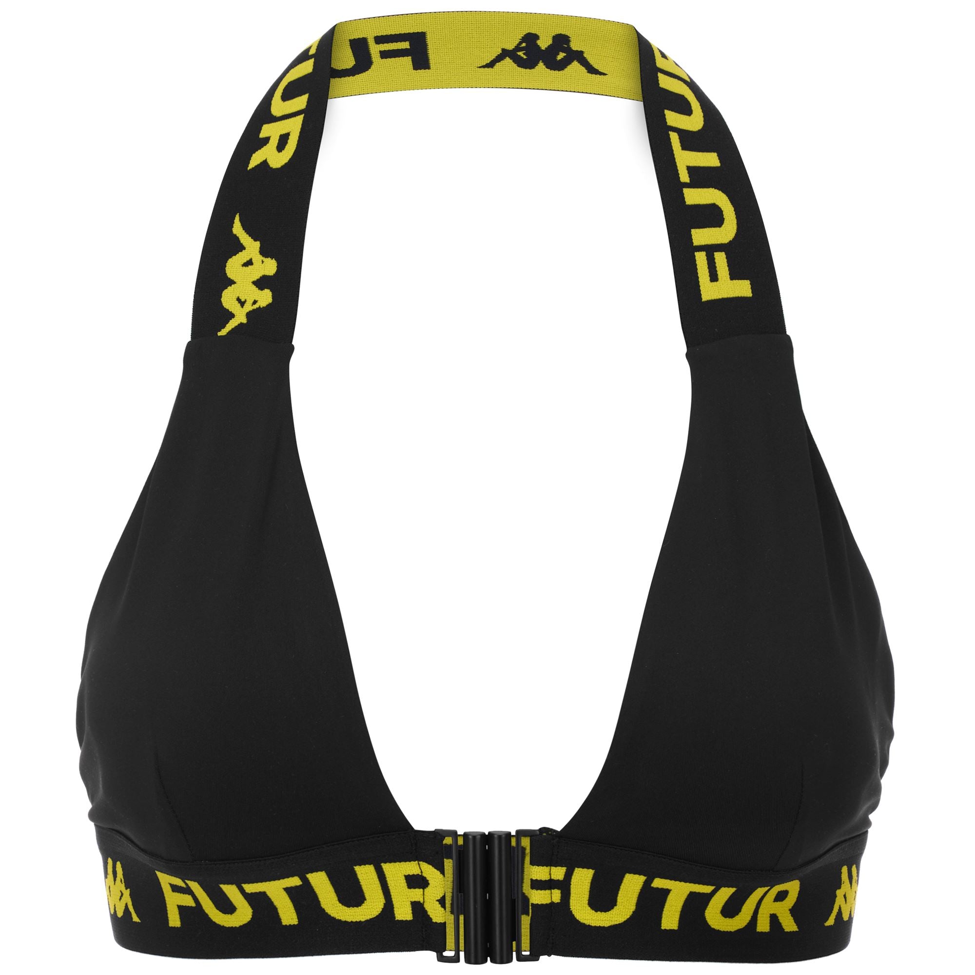 ARYA KFF - T-ShirtsTop - Top - Woman - BLACK-YELLOW BLAZING