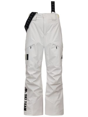 622C PREMIUM - Pants - Sport Trousers - Unisex - White Coconut-Black