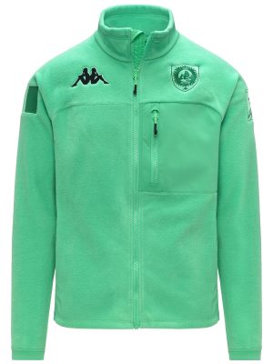 672 PREMIUM - Fleece - Jacket - Unisex - Green Irish-Black