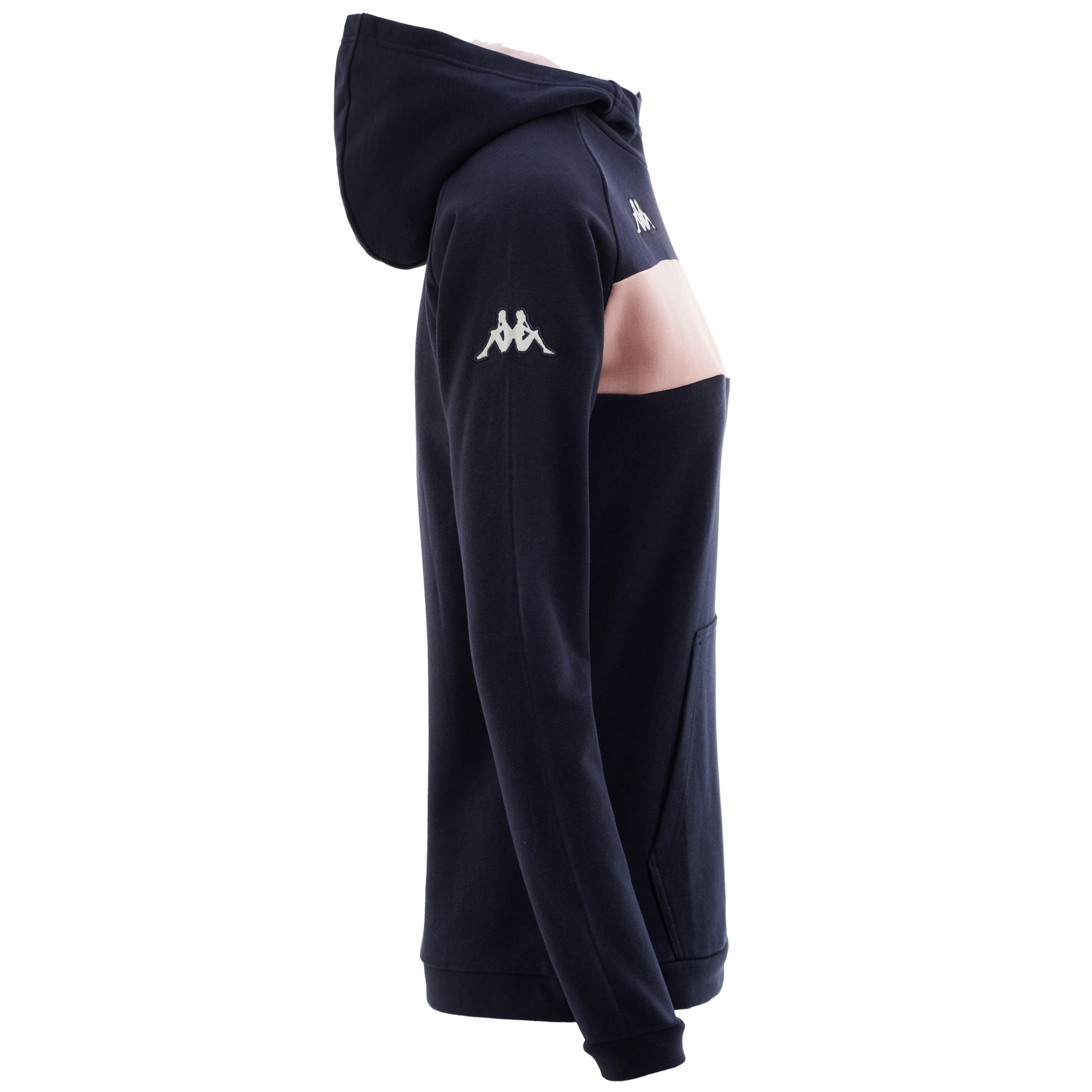 KAPPA4FOOTBALL DACCIA - Fleece - Hoodie - Woman - BLUE MARINE-PINK - Image 2