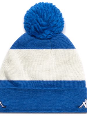 6CENTO FLOCK P - Headwear - Hat - Unisex - BLUE PRINCESS-WHITE
