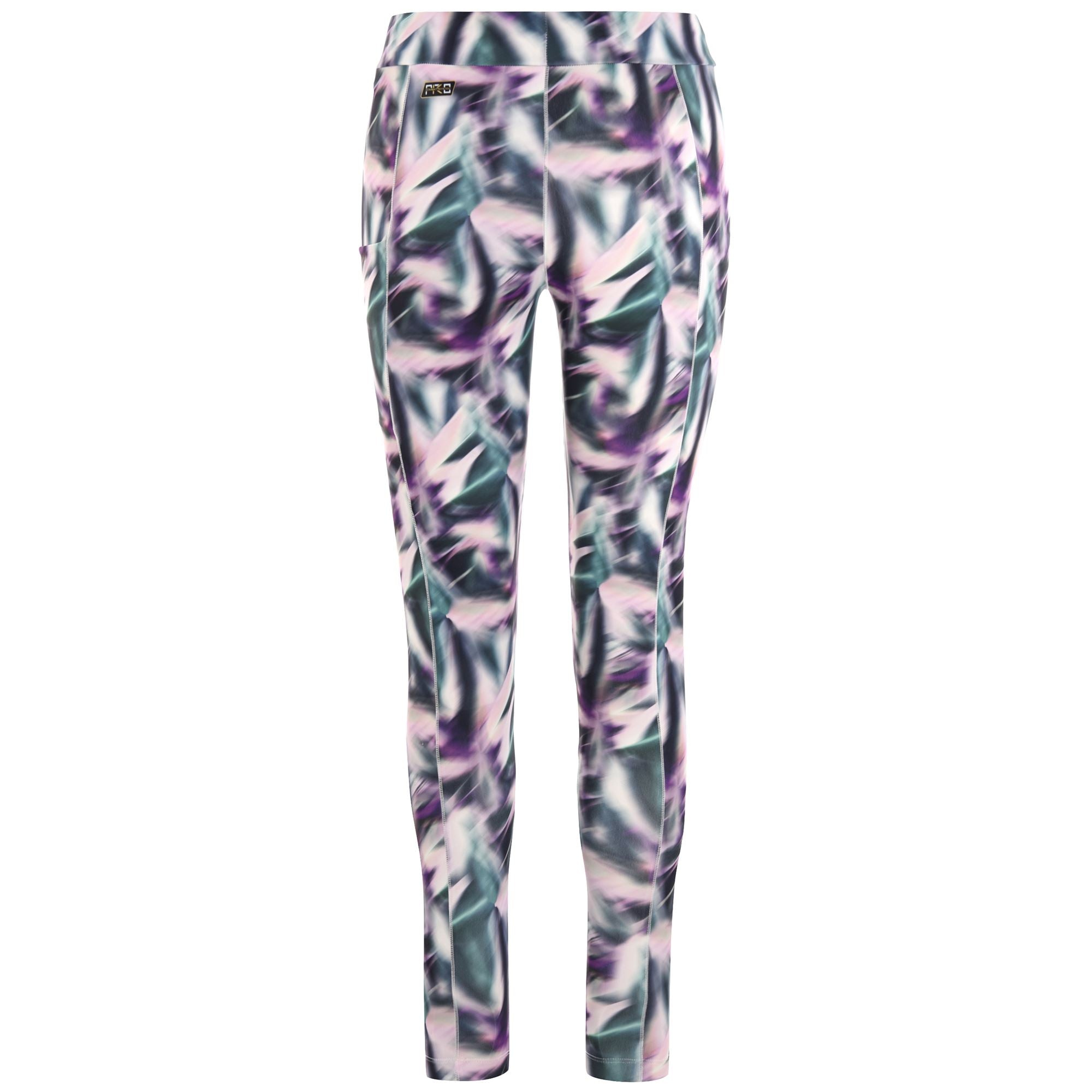 KOMBAT EFET - Pants - Sport Trousers - Woman - WHITE-GREEN-VIOLET GRAPHIC - Image 3