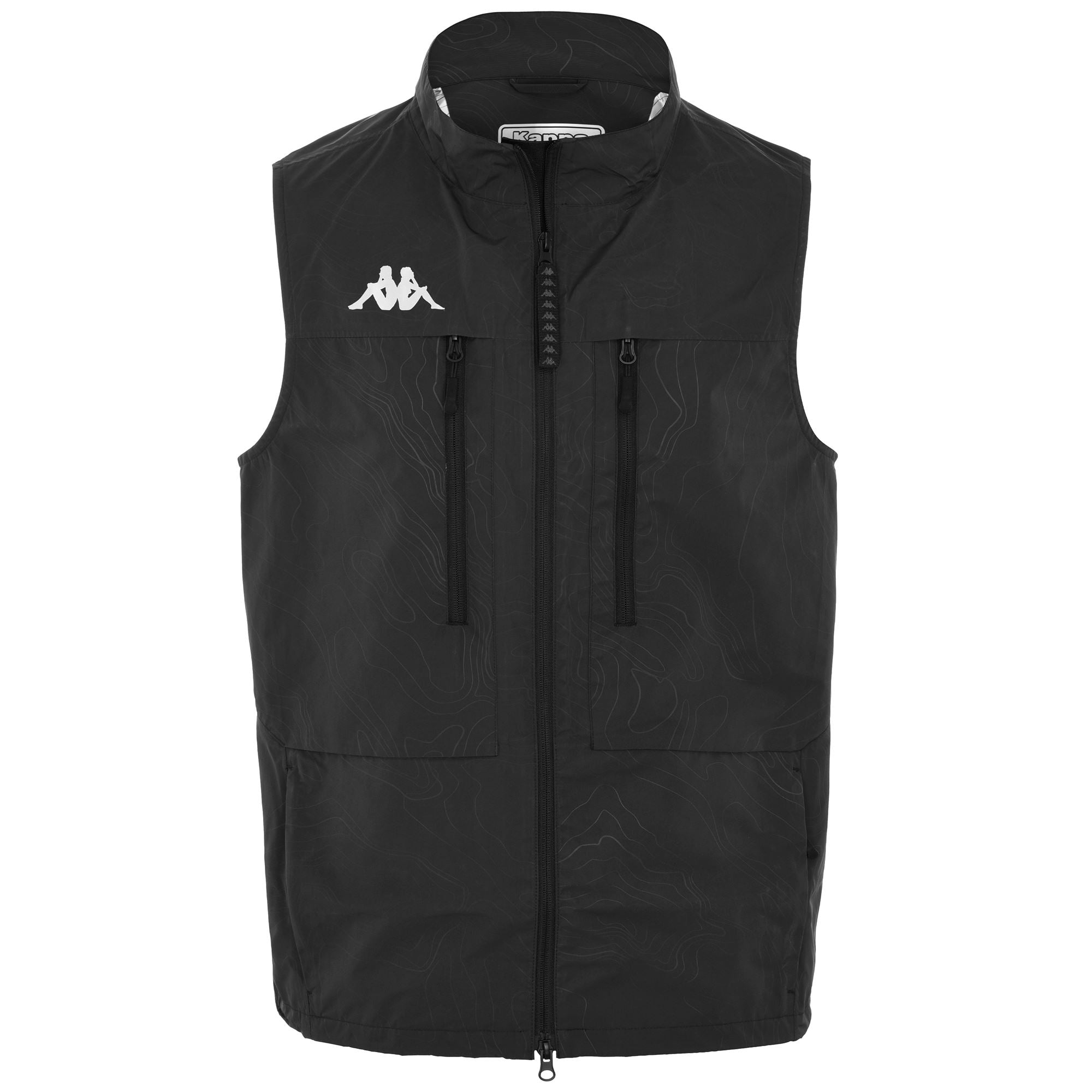 NAIVY - Jackets - Vest - Unisex - BLACK LT-BLACK