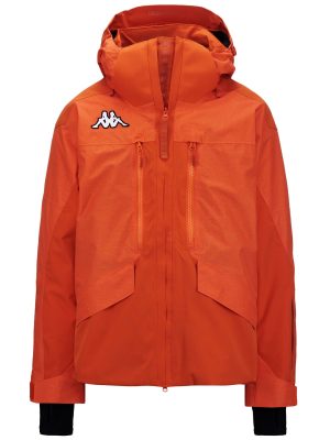 6CENTO 602FW - Jackets - Short - Man - ORANGE SMUTTY-BLACK
