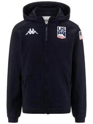 6CENTO ARUFEOD US - Fleece - Jacket - Unisex - BLUE DK NAVY