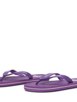 MEIAGO 2 ACF FIORENTINA - Flip-Flops - Thongs - Unisex - VIOLET-WHITE